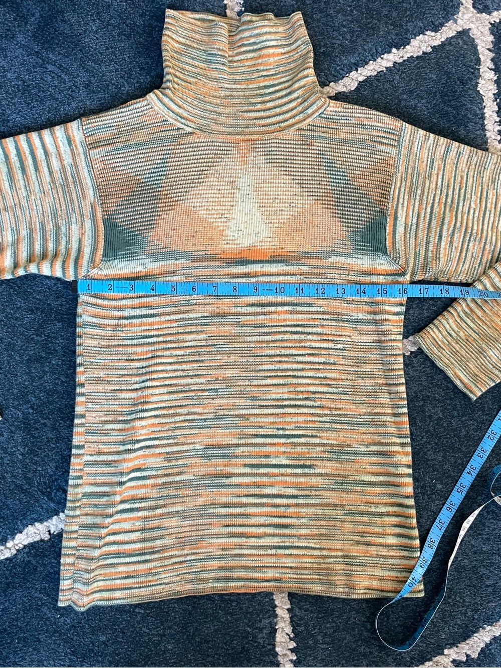 Misha And Puff space dye turtleneck
